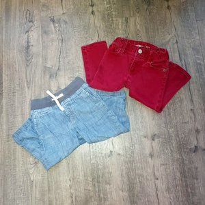 Baby Gap Boy Pants (2) Size 18-24 mths